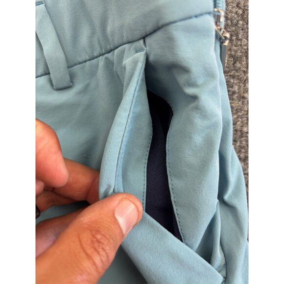 KJUS Iris Skort Women's 36/S Blue Pockets Belt Loops Side Zipper Pleated Back - Picture 4 of 9